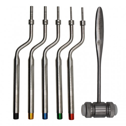 Osteotome offset complete set