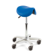 Score AMAZONE TILT & HEIGHT adjustable Saddle Stool Seamless Upholstered AMZ-SLESS