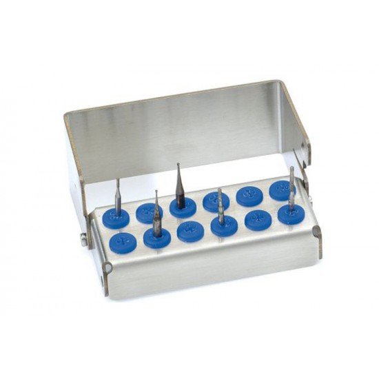 Bur holder 10 - blue