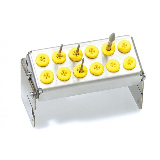 Bur holder 10 - yellow