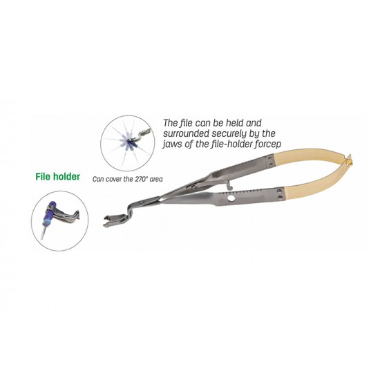Endodontics file holder 4615