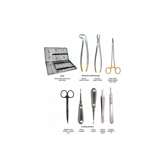 Oral dental surgery kit