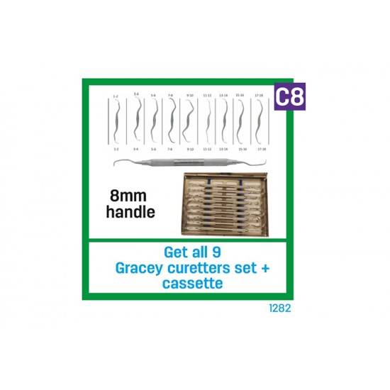 Gracey curette complet set