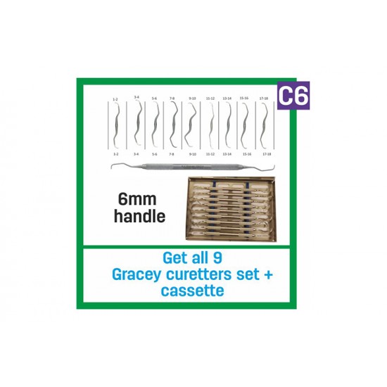 Gracey curette complet set
