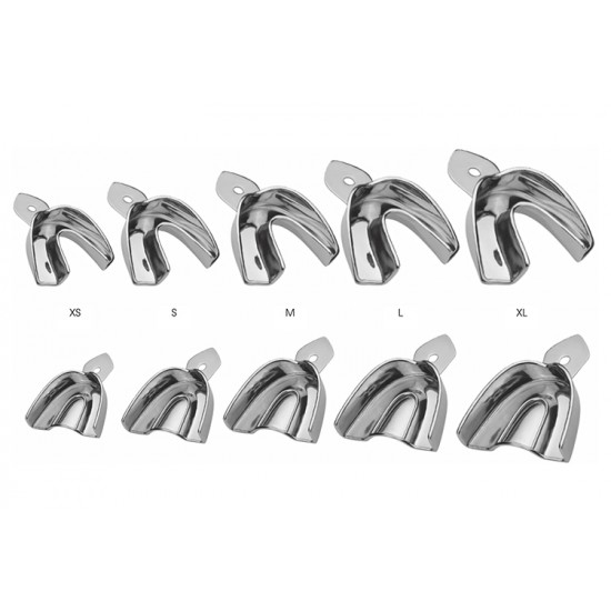 Unperforated with retentions rim XS (Lower jaw) 8011-1