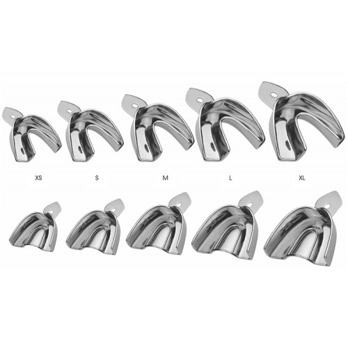 Unperforated with retentions rim M (Lower jaw) 8011-3