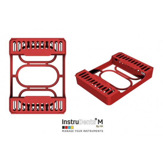 Large tray for 9 (Red) 6003