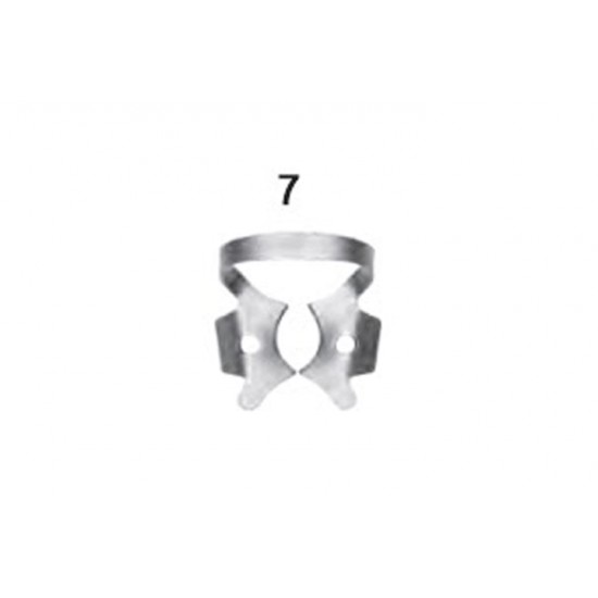 Lower jaw molars clamps fig#7 (Rubberdam clamps) 5734-7