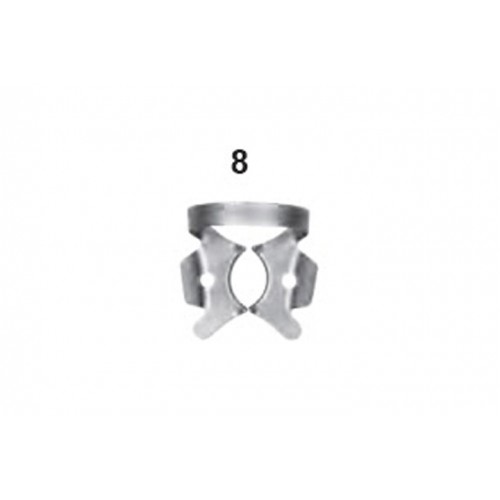 Upper jaw molars clamps (Rubberdam clamp) 5735-8
