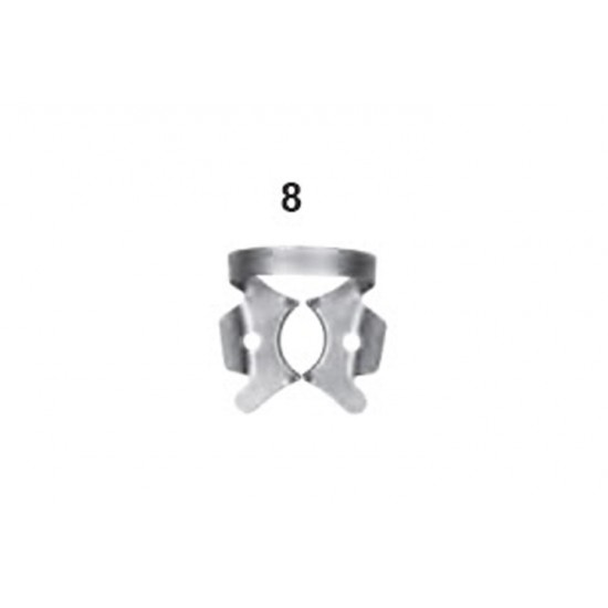 Upper jaw molars clamps (Rubberdam clamp) 5735-8