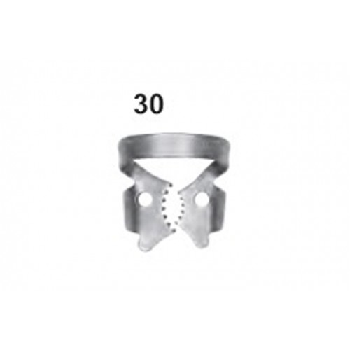 Upper jaw molars clamps: 30 (Rubberdam clamps) 5735-30