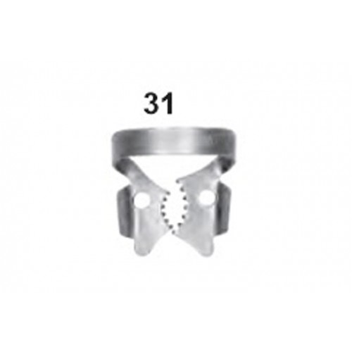 Upper jaw molars clamps: 31 (Rubberdam clamps) 5735-31