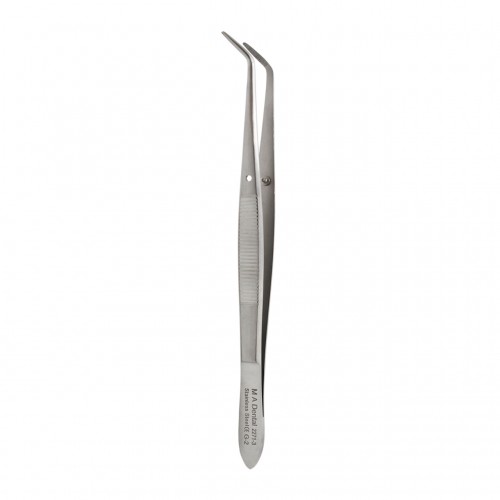 College Tweezer, 15cm, short sereted 2271-3